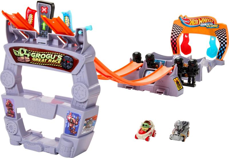 Imagem de Conjunto de pistas Hot Wheels Racerverse Star Wars com fundi