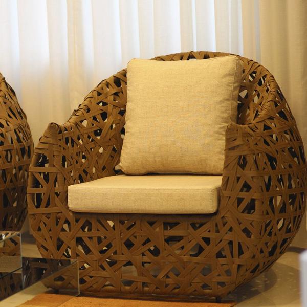 Imagem de Conjunto de Poltronas Dubai Jardim, Sala e Área Trama Original