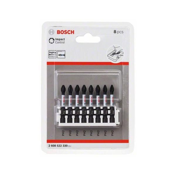 Imagem de Conjunto De Ponteira Impact Control 50Mm 8 Peças Bosch