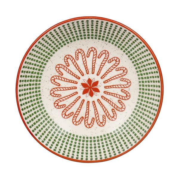 Conjunto De Pratos Fundos 20,5cm com 06 Peças Temático Natal Malabarismo Natalino - Oxford Imagem de Conjunto De Pratos Fundos 20,5cm com 06 Peças Temático Natal Malabarismo Natalino - Oxford