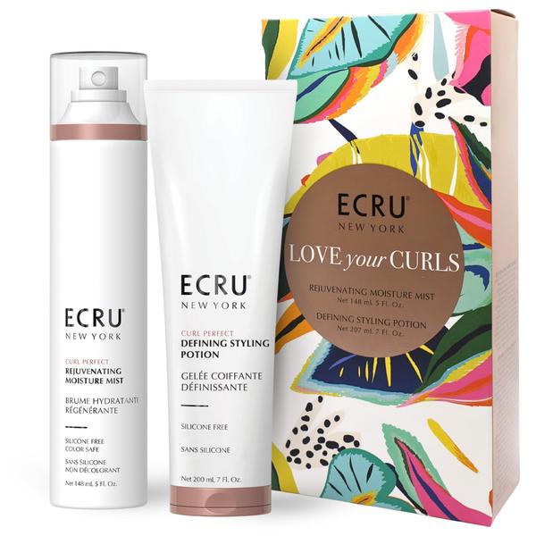 Imagem de Conjunto de presentes para cuidados com o cabelo ECRU New York LOVE your CURLS 200 ml x 2