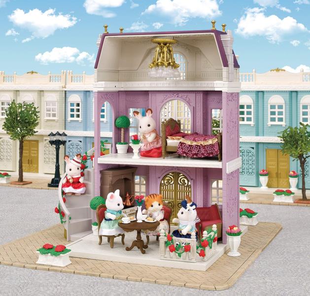 Imagem de Conjunto de presentes Toy Calico Critters Elegant Town Manor com Stella