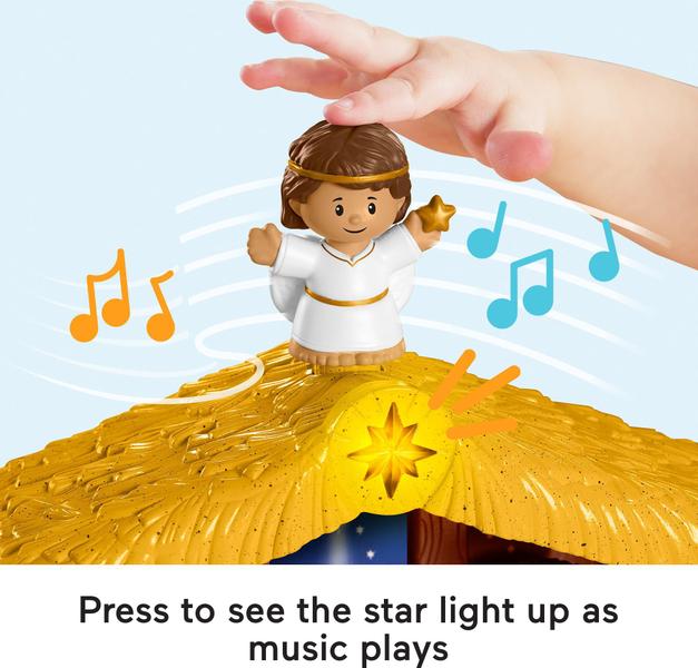 Conjunto de presépio Fisher-Price Little People com 12 figuras Imagem de Conjunto de presépio Fisher-Price Little People com 12 figuras