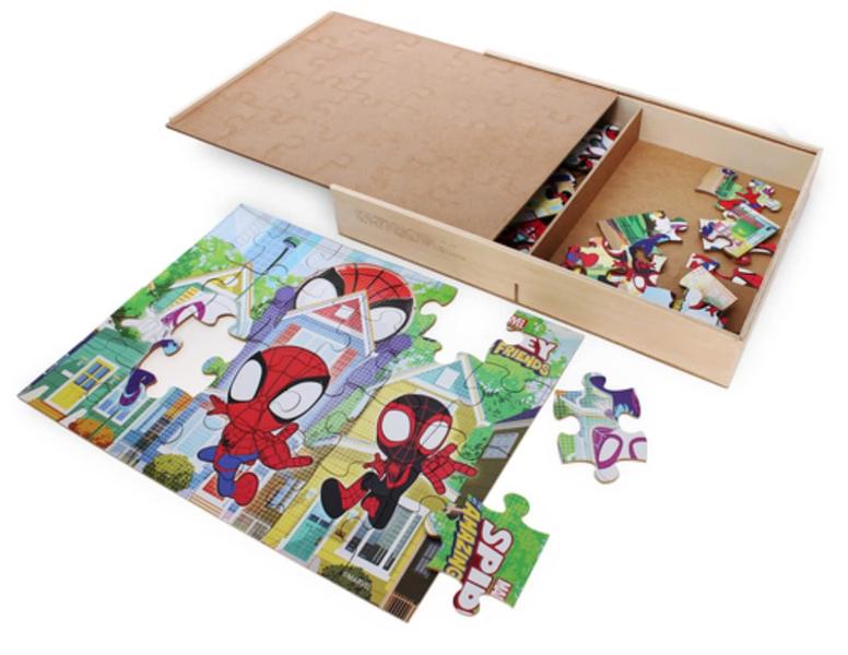 Imagem de Conjunto de quebra-cabeças Disney Junior Marvel Spider-Man Spidey Amazing