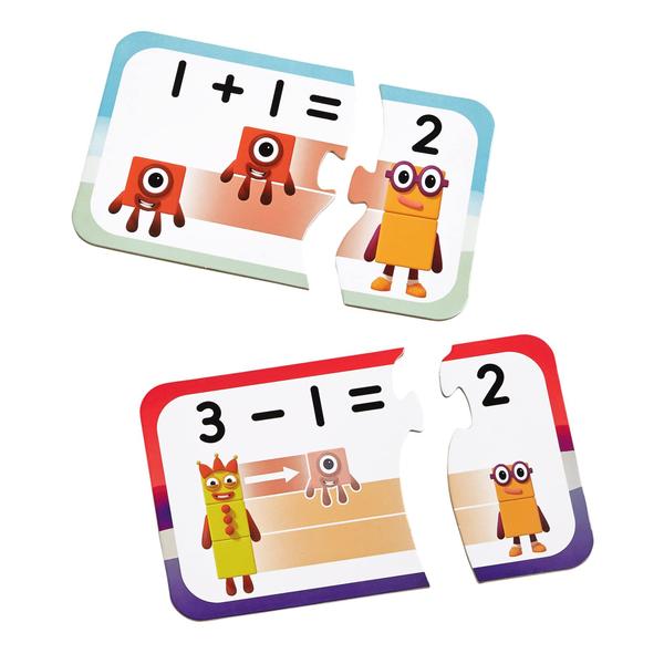 Conjunto de quebra-cabeças hand2mind Numberblocks: adição e subtração Imagem de Conjunto de quebra-cabeças hand2mind Numberblocks: adição e subtração