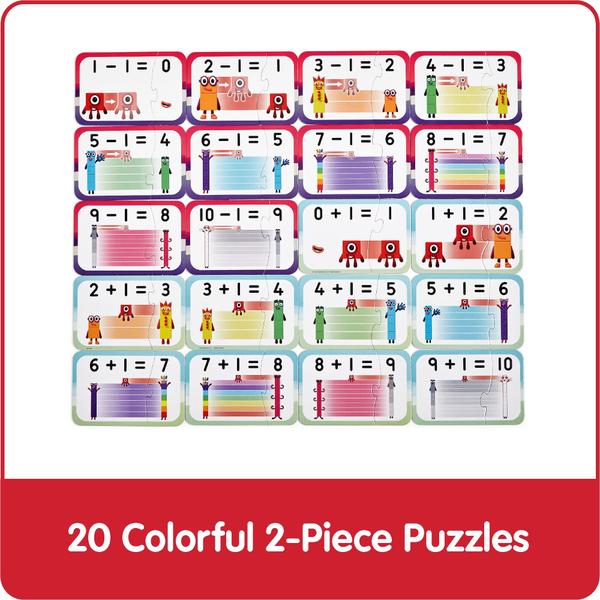 Conjunto de quebra-cabeças hand2mind Numberblocks: adição e subtração Imagem de Conjunto de quebra-cabeças hand2mind Numberblocks: adição e subtração