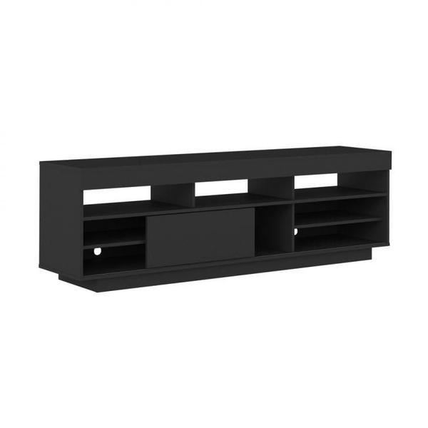 Imagem de Conjunto de Rack Treviso com Painel para TV 55 Polegadas Slim Preto