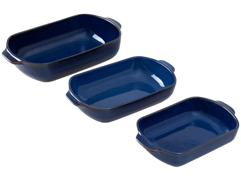 Conjunto de Refratários de Cerâmica Haus Concept Sauté 3 Peças Conjunto de Refratários de Cerâmica Haus Concept Sauté 3 Peças