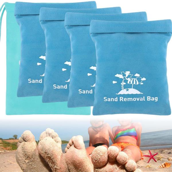 Conjunto de removedor de areia Mity rain para praia com bolsa impermeável Imagem de Conjunto de removedor de areia Mity rain para praia com bolsa impermeável