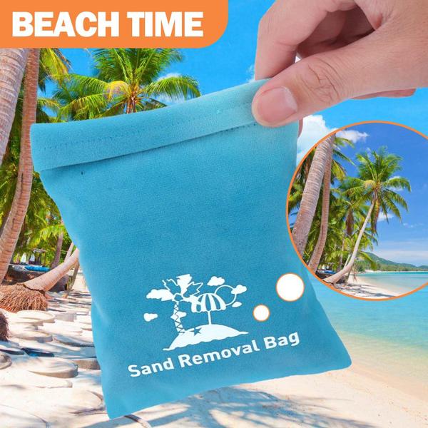 Conjunto de removedor de areia Mity rain para praia com bolsa impermeável Imagem de Conjunto de removedor de areia Mity rain para praia com bolsa impermeável
