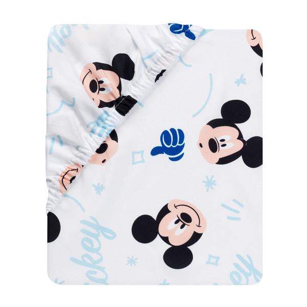 Imagem de Conjunto de roupa de cama de berço Lambs & Ivy Disney Baby Forever Mickey Mouse