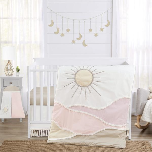 Imagem de Conjunto de roupa de cama de berço Sweet Jojo Designs Desert Sun 4 peças