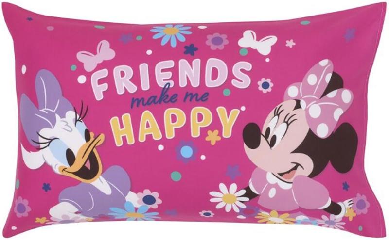 Imagem de Conjunto de roupa de cama infantil Disney Minnie Mouse de 4 peças