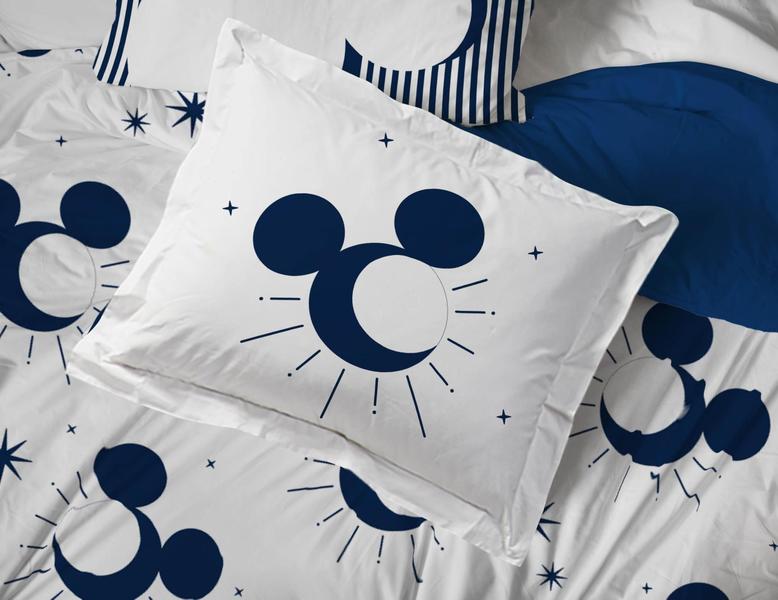 Imagem de Conjunto de roupa de cama Jay Franco Disney Mickey Mouse tamanho completo 7 unidades