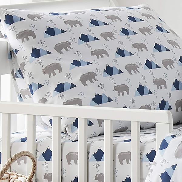 Imagem de Conjunto de roupa de cama Levtex Baby Trail Mix Woodland Animals Toddler