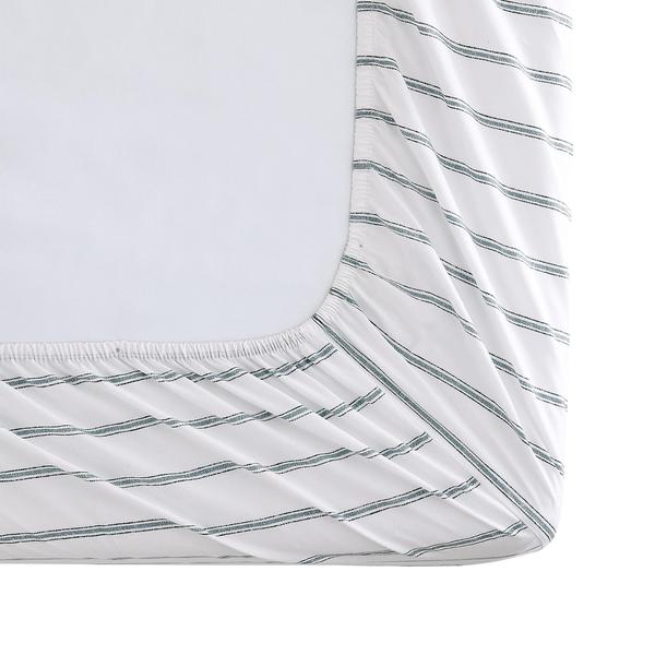 Imagem de Conjunto de roupa de cama Stone Cottage Trenton Stripe Green Queen