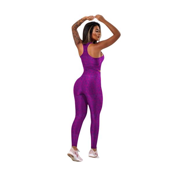 Imagem de Conjunto de Roupa Fitness Academia Ginastica Musculaçao