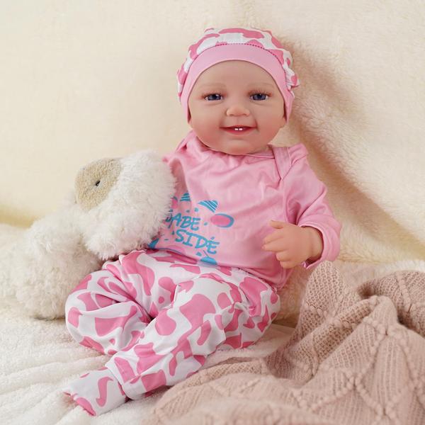 Imagem de Conjunto de roupas Reborn Baby Doll BABESIDE para bonecas de 43 a 56 cm