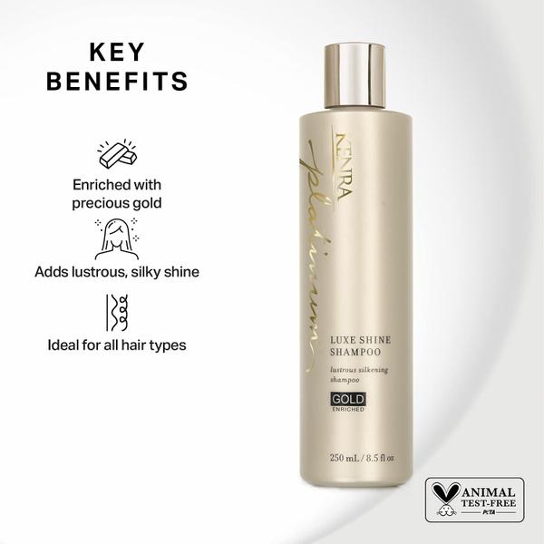 Imagem de Conjunto de shampoo/condicionador Kenra Platinum Luxe Shine 250mL