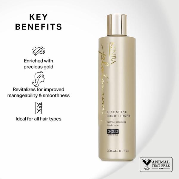 Imagem de Conjunto de shampoo/condicionador Kenra Platinum Luxe Shine 250mL