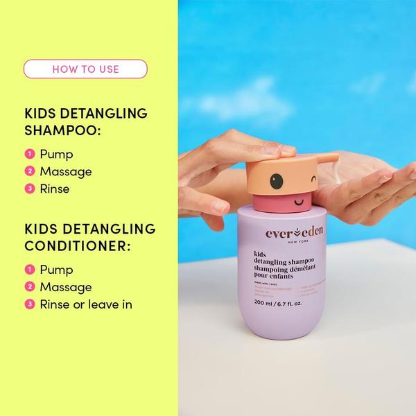 Imagem de Conjunto de shampoo e condicionador Evereden Happy Hair Duo Kids