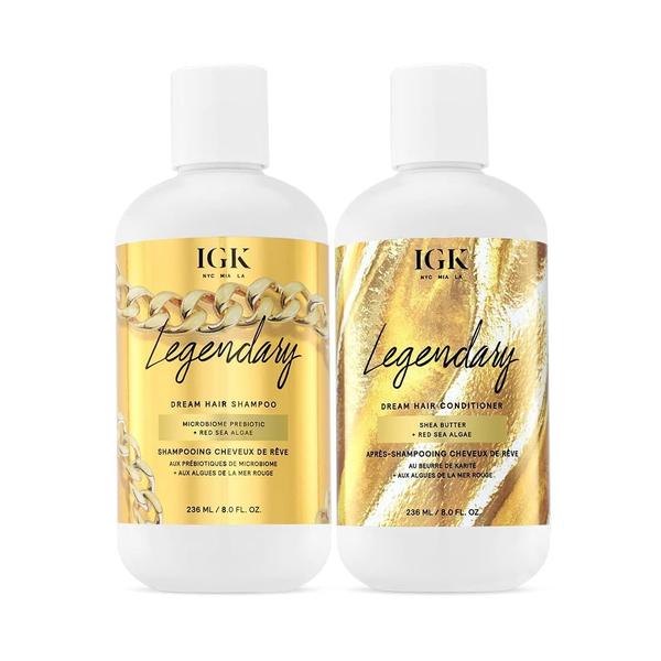 Imagem de Conjunto de shampoo e condicionador IGK LEGENDARY Dream Hair 240 mL