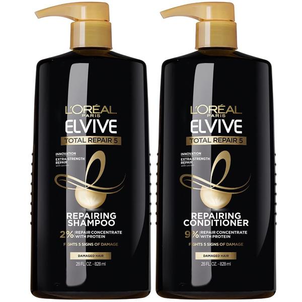 Imagem de Conjunto de shampoo e condicionador L'Oreal Paris Elvive Total Repair 5