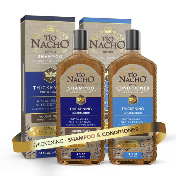 Imagem de Conjunto de shampoo e condicionador Tio Nacho Capilgross 400mL