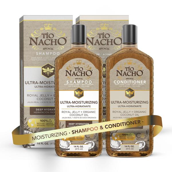 Imagem de Conjunto de shampoo e condicionador Tio Nacho Ultra Hidratante