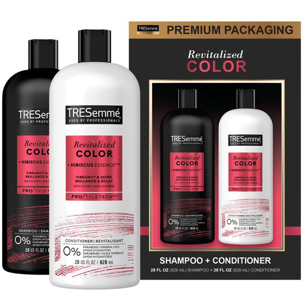 Imagem de Conjunto de shampoo e condicionador TRESemmé Color Revitalize 800 ml