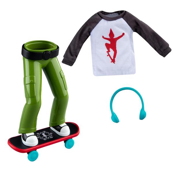 Conjunto de skate The Elf on the Shelf MagiFreez Holly Jolly Ollie Imagem de Conjunto de skate The Elf on the Shelf MagiFreez Holly Jolly Ollie