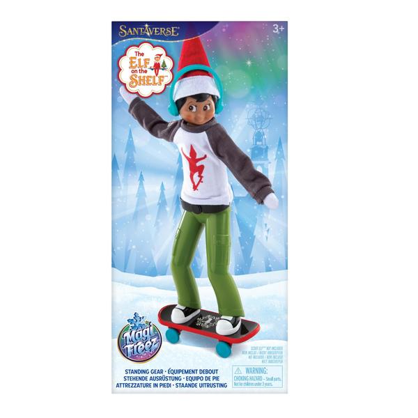 Conjunto de skate The Elf on the Shelf MagiFreez Holly Jolly Ollie Imagem de Conjunto de skate The Elf on the Shelf MagiFreez Holly Jolly Ollie