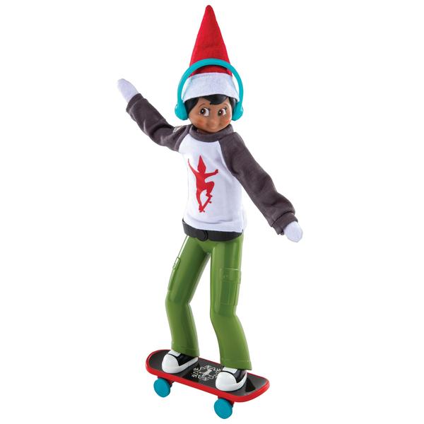Conjunto de skate The Elf on the Shelf MagiFreez Holly Jolly Ollie Imagem de Conjunto de skate The Elf on the Shelf MagiFreez Holly Jolly Ollie