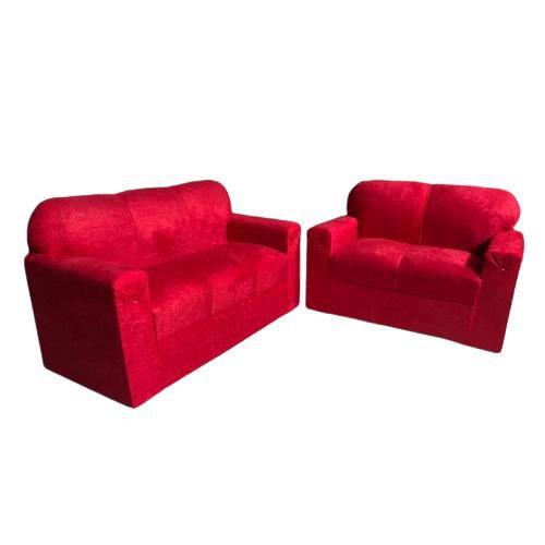 Imagem de Conjunto de Sofá de 2 e 3 Lugares Vermelho