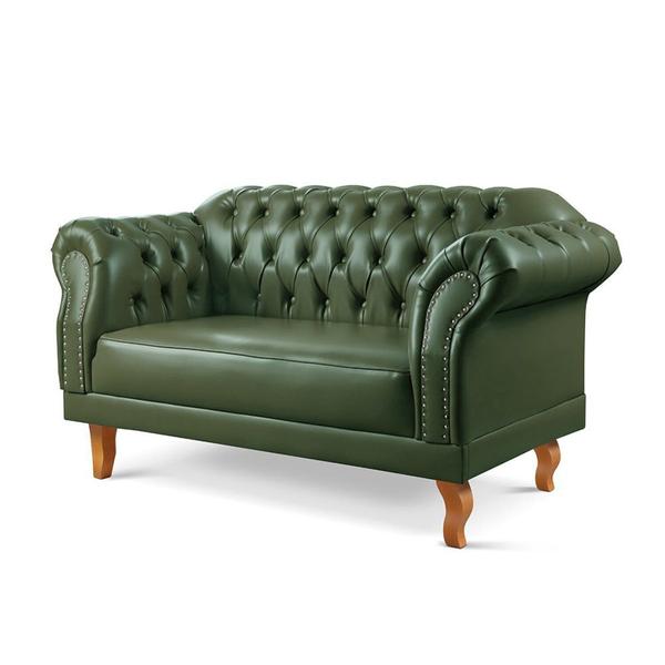 Imagem de Conjunto de Sofás Chesterfield Duque Verde