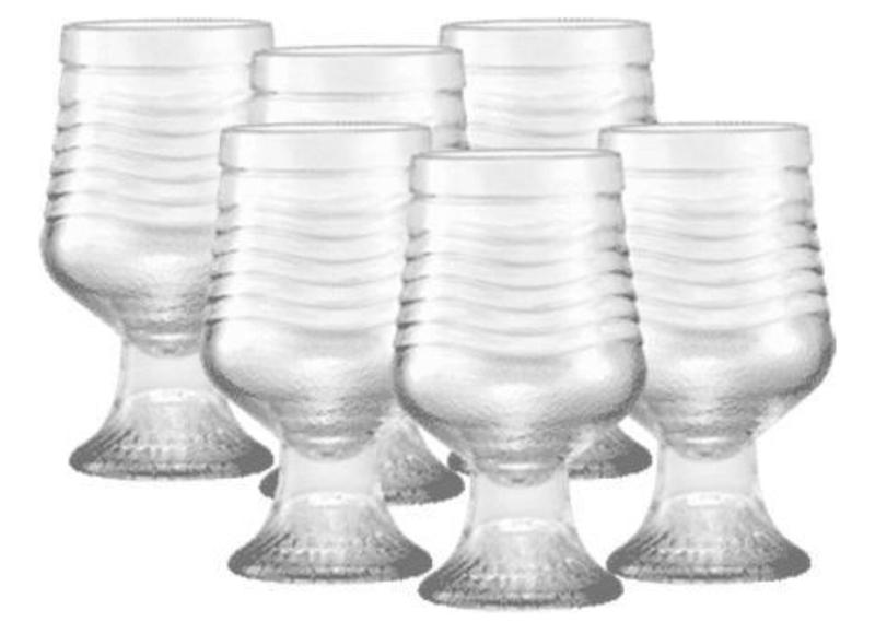 Imagem de Conjunto De Taças Para Suco Wheaton Crystal 338 Ml 6 Peças