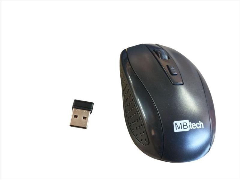 Imagem de Conjunto de Teclado e Mouse s/ Fio Wireless K4 Abnt2 MBtech