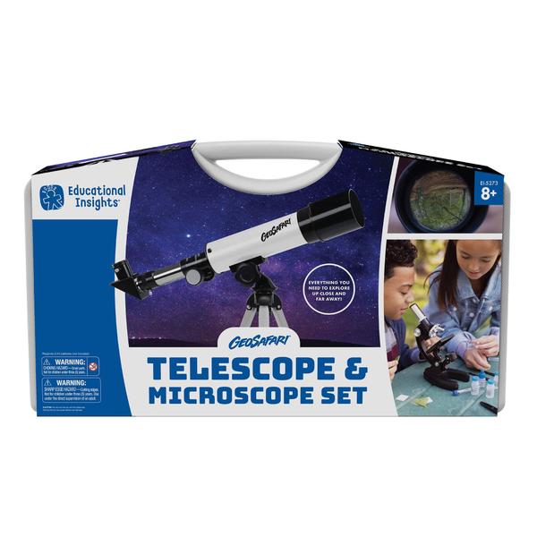 Imagem de Conjunto de telescópios e microscópios  Informações educacionais  GeoSafari