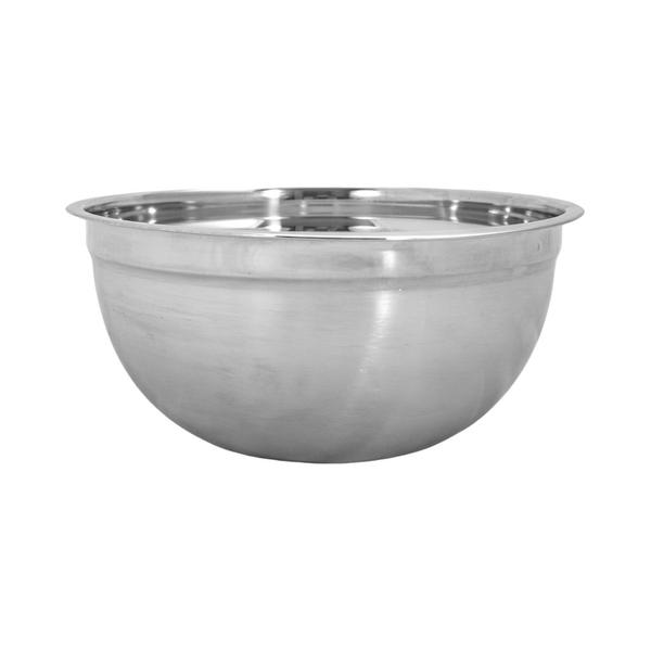 Imagem de Conjunto De Tigelas Bowls Em Aço Inox 3,2L Para Confeitaria - 4 Unidades