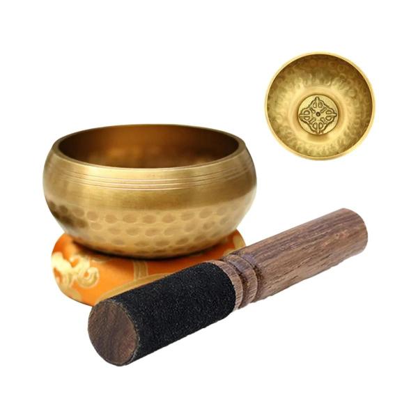 Imagem de Conjunto de Tigelas de Canto para Meditação, Yoga e Alívio do Estresse - Presente