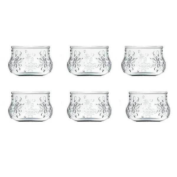 Conjunto de Tigelas Nadir Nature 6 Peças Vidro - 200ml - Nadir Figueiredo Conjunto de Tigelas Nadir Nature 6 Peças Vidro - 200ml - Nadir Figueiredo