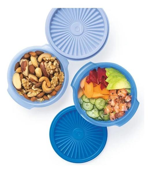 Imagem de Conjunto De Tigelas Sensação Azul Tupperware 2 Peças