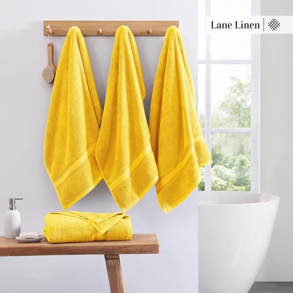 Imagem de Conjunto de toalhas de banho LANE LINEN Extra Large, lençóis de banho 100% algodão