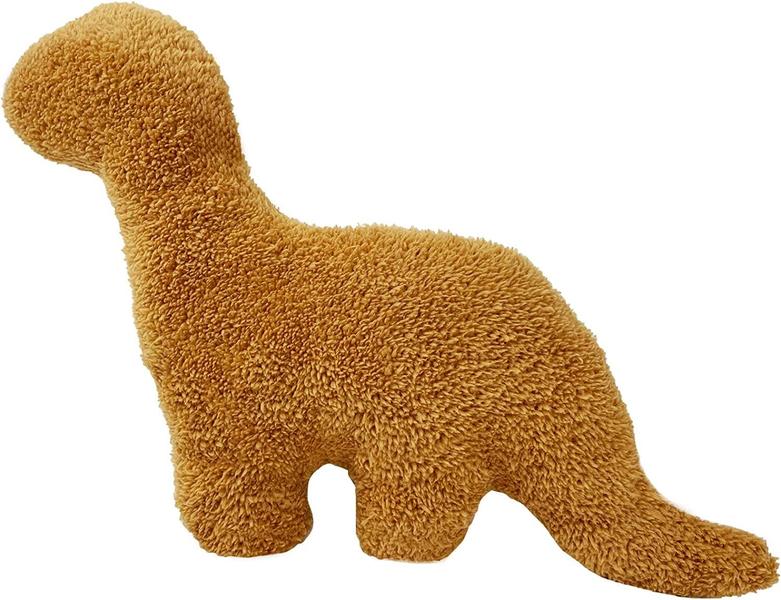 Imagem de Conjunto de travesseiros Aucess Dino Chicken Nugget 40cm com 3 travesseiros