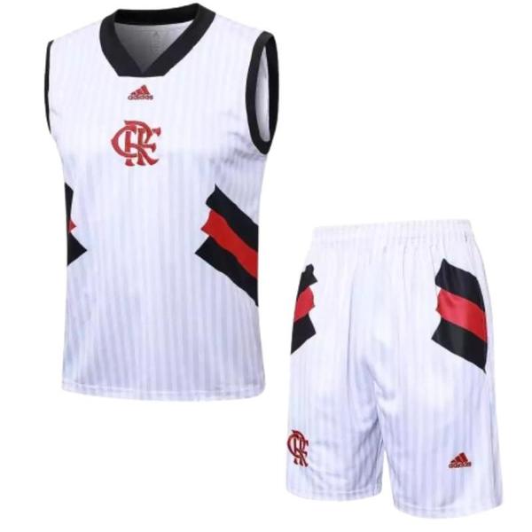 Imagem de Conjunto de Treino Flamengo  22/23 - Regata + Short Branco