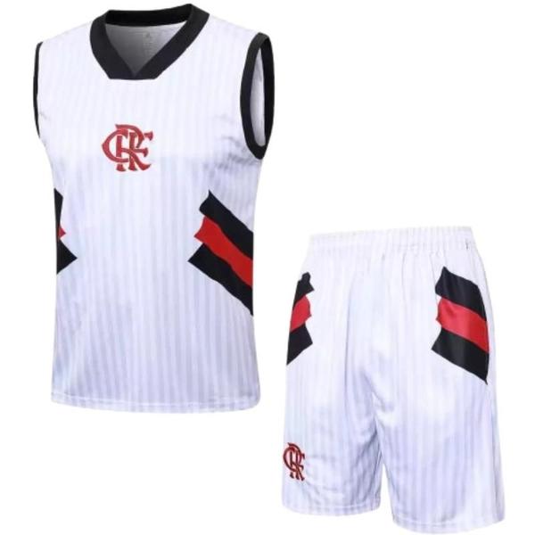 Imagem de Conjunto de Treino Flamengo  22/23 - Regata + Short Branco