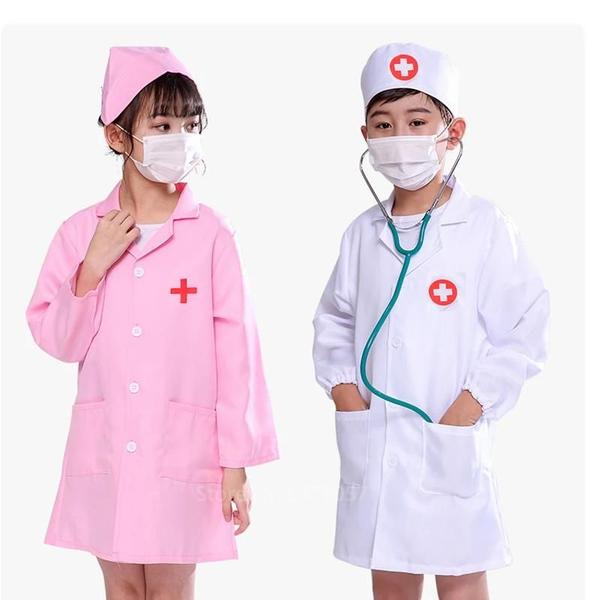 Imagem de Conjunto de Uniforme Médico para Crianças - Fantasia de Halloween