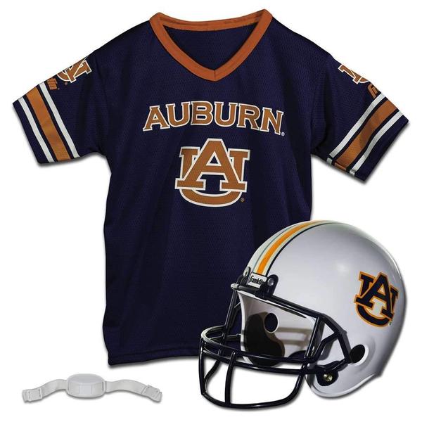 Imagem de Conjunto de uniformes de futebol Franklin Sports Auburn Tigers Kids