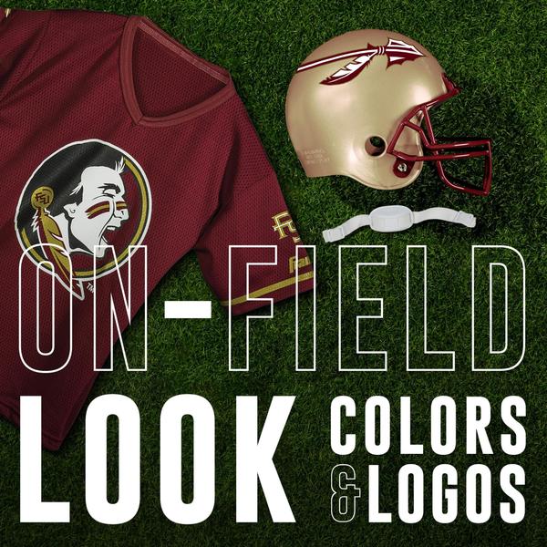 Imagem de Conjunto de uniformes de futebol Franklin Sports Florida State Seminoles