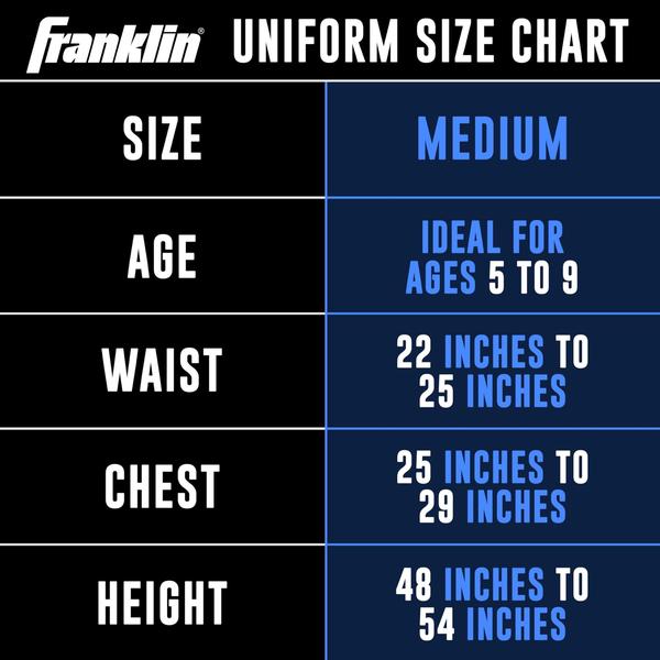 Conjunto de uniformes de futebol Franklin Sports Michighan State Youth M Imagem de Conjunto de uniformes de futebol Franklin Sports Michighan State Youth M